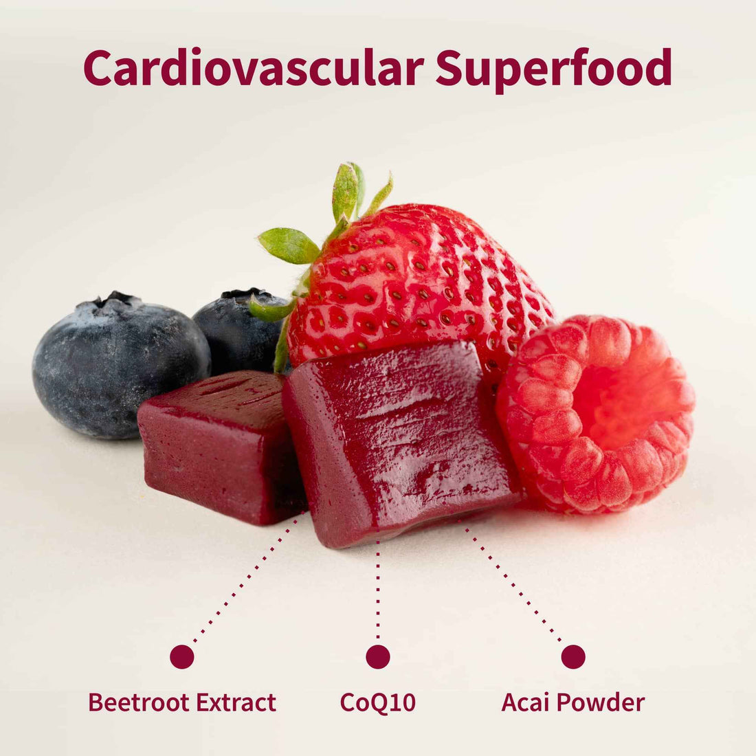 Heart Beets Chews - Buy 3, Get 2 FREE!