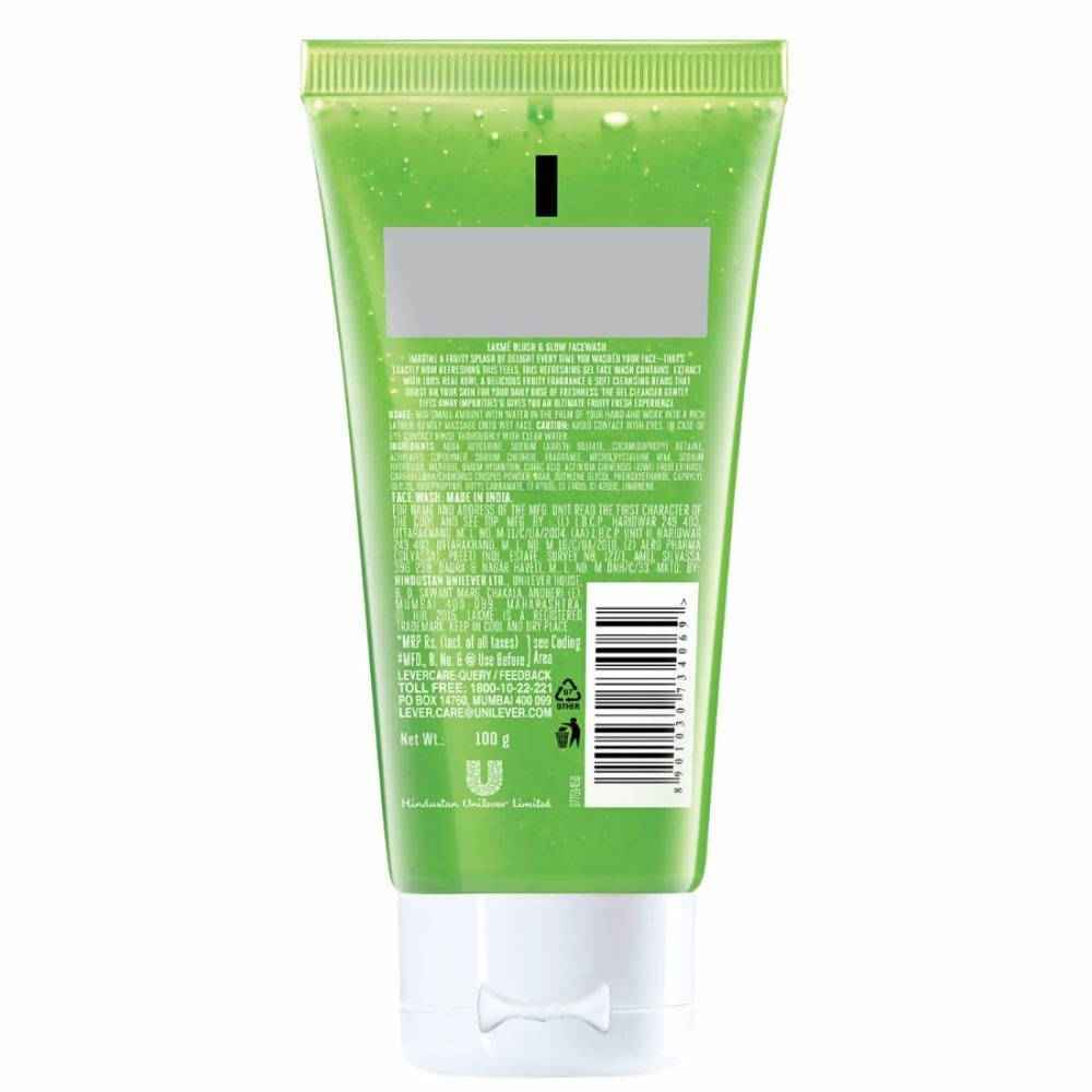 Lakme Blush &amp; Glow Kiwi Freshness Gel Face Wash