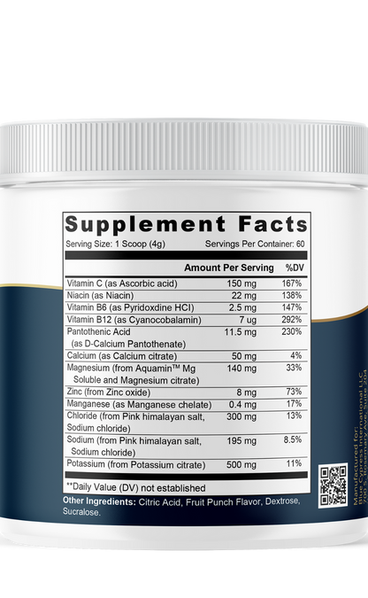 Hydration Electrolyte Drink Mix