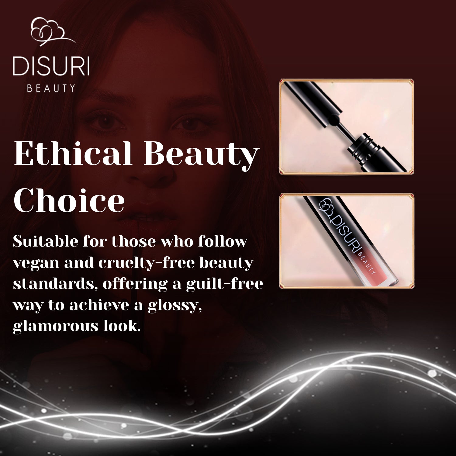 DISURI Beauty Glossy Blast Lip Gloss - Uptown (M67)