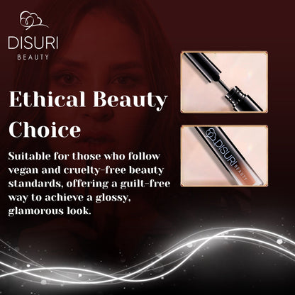 DISURI Beauty Glossy Blast Lip Gloss - Light Sauce (M52)