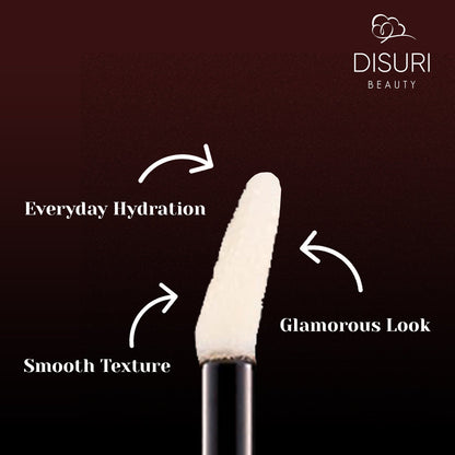 DISURI Beauty Glossy Blast Lip Gloss - Glossy Pop (M13)