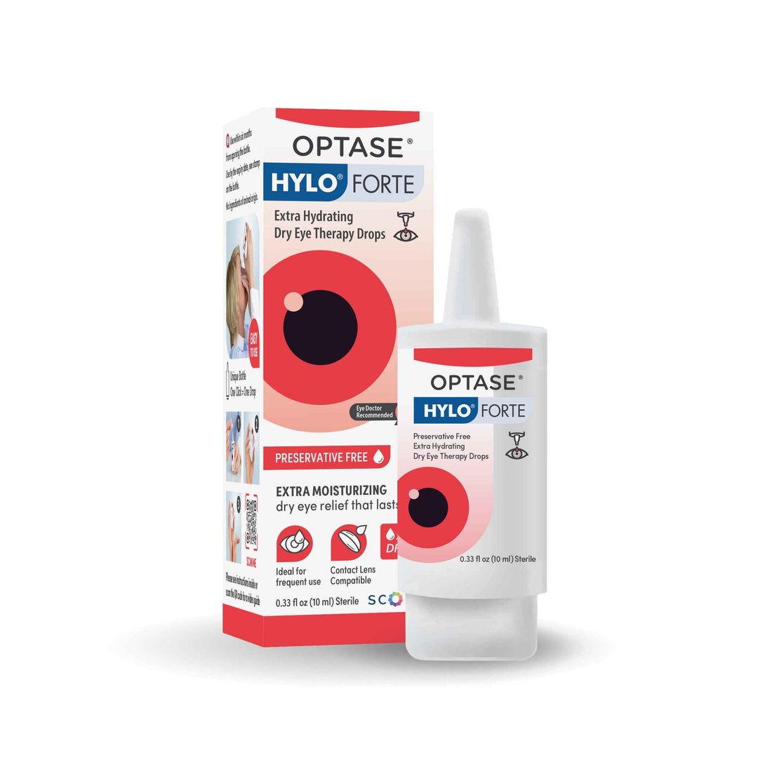 Opatase Hylo Forte Extra Hydrating Dry Eye Therapy Drops 10ml
