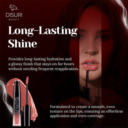 DISURI Beauty Glossy Blast Lip Gloss - I Used to Love Him (M33)