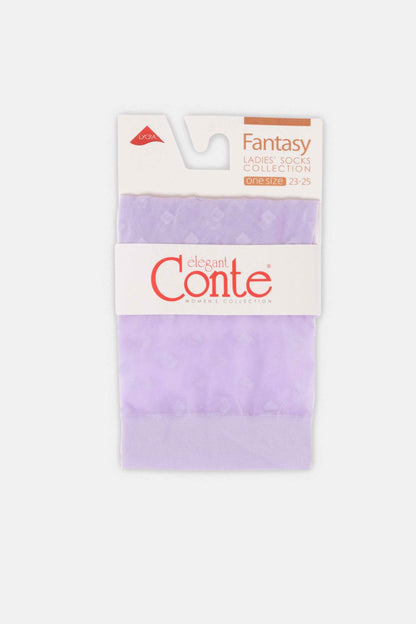 Socks Conte Fantasy - Small Diamond Pattern