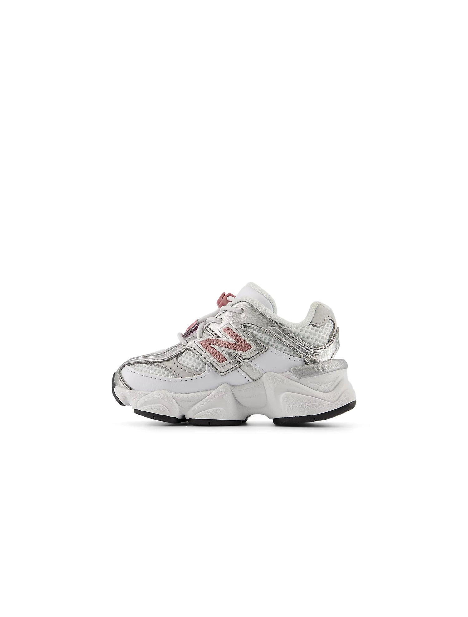New Balance (TD) 9060 Bungee Shoes - White/Rosewood by Denim Exchange