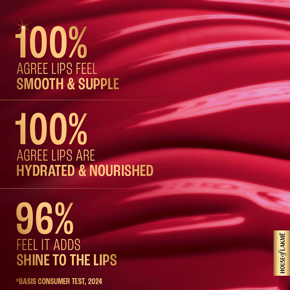 Lakme Superglow Vit C Gloss - Cherry Red