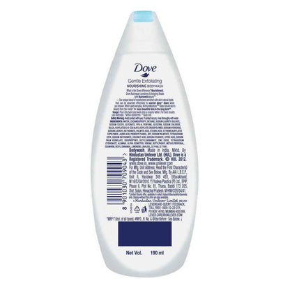 Dove Gentle Exfoliating Nourishing Body Wash