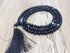 One (1) Natural 6mm Black Sulemani Agate Mala With 108 Prayer Beads Perfect For Mediation Spiritua Mala Prayer  DestGlow
