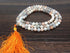 Natural Moonstone Mala With 108 Prayer Beads.  DestGlow