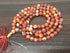 One (1) Natural 8mm Red Sulemani Agate Mala With 108 Prayer Beads Perfect For Mediation Red Sulemani Agate Mala Necklace ~ JP533  DestGlow
