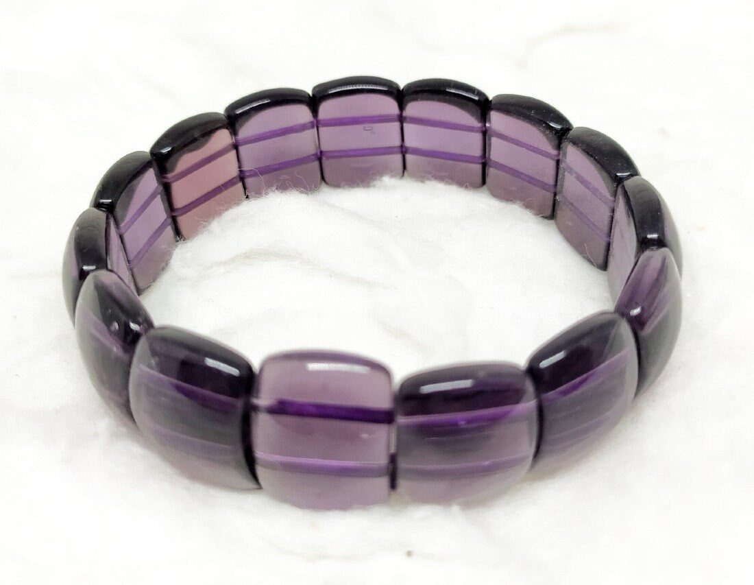 Amethyst Hydro Fancy Bracelets For Chakra Balancing, Crystal Healing, Healing Bracelet  DestGlow