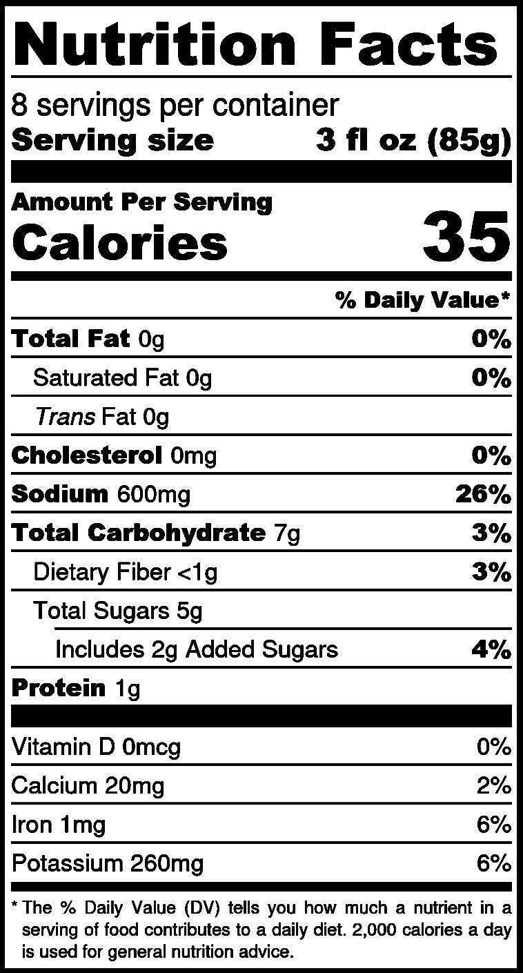 Top Shelf Bloody Mary Mix