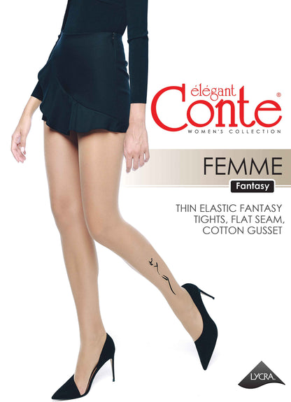 Fantasy Tights Conte Femme - Tattoo Design