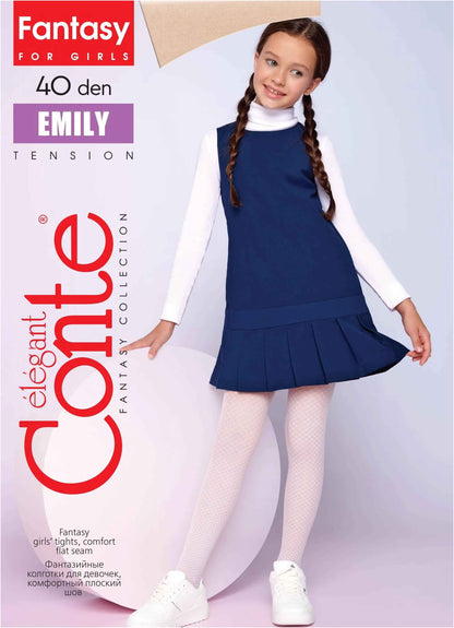 Conte Tights for girls - Emily 40 Den