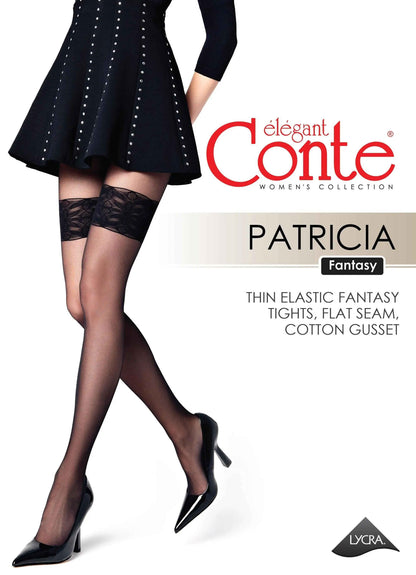 Fantasy Tights Conte Patricia - Imitation of Lace Stockings