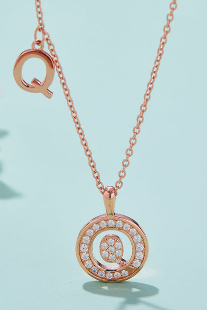 Adored Sparkala™ K to T Pendant Necklace - DestGlow