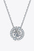Sparkala™ Pendant Chain-Link Necklace (Platinum-Plated Fine Silver) - DestGlow