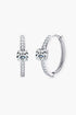 Carry Your Love 1 Carat Sparkala™ Platinum-Plated Earrings - DestGlow