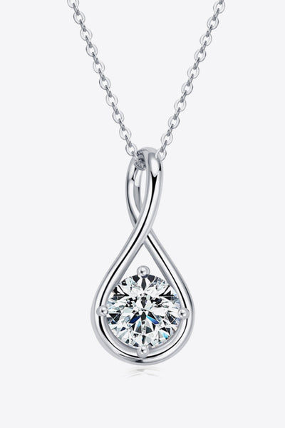 2 Carat Sparkala™ Platinum-Plated 925 Sterling Silver Necklace - DestGlow
