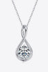 2 Carat Sparkala™ Platinum-Plated 925 Sterling Silver Necklace - DestGlow