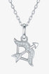 Sparkala™ Constellation Pendant Necklace (Platinum-Plated Fine Silver)