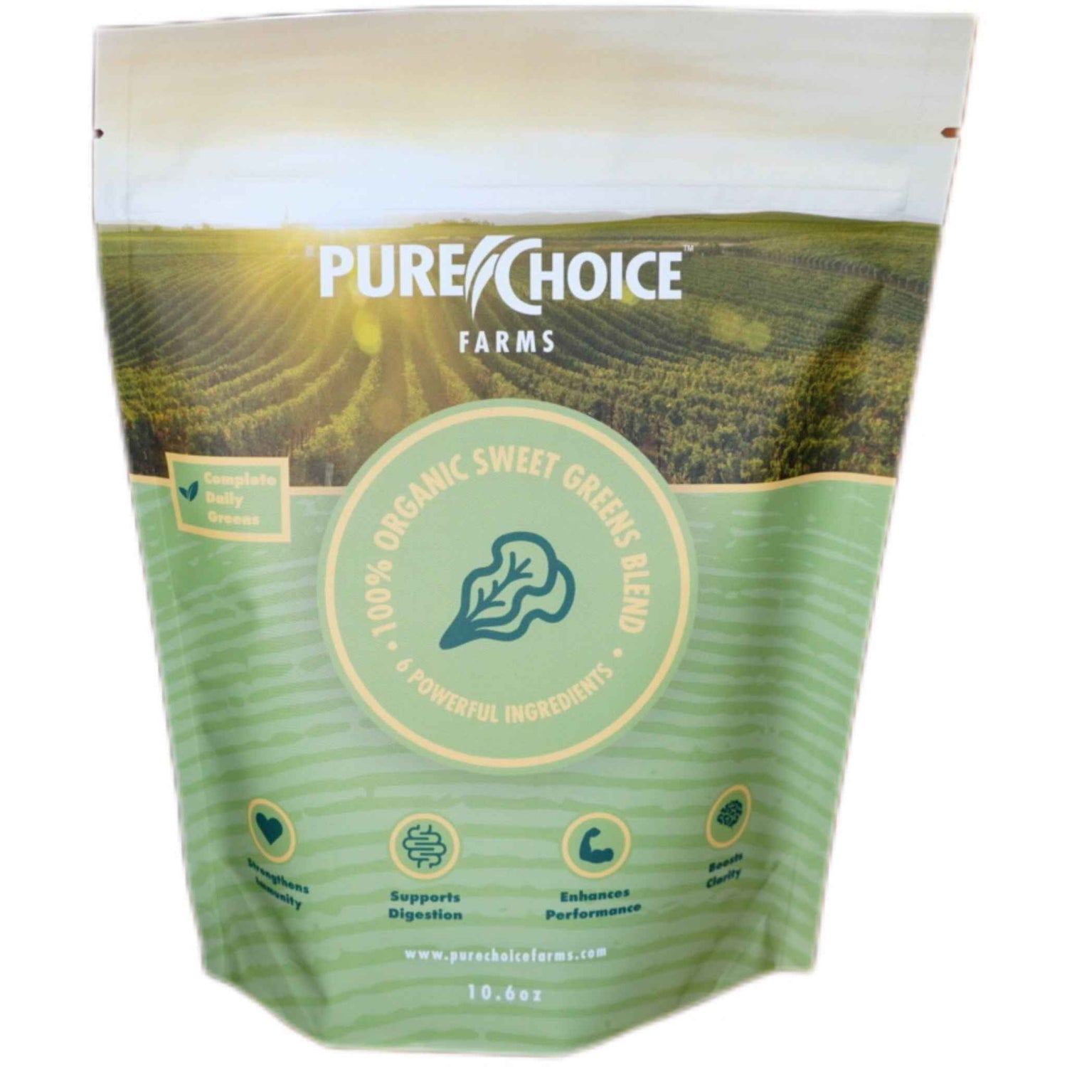 Sweet Greens &amp; Organic Tropics