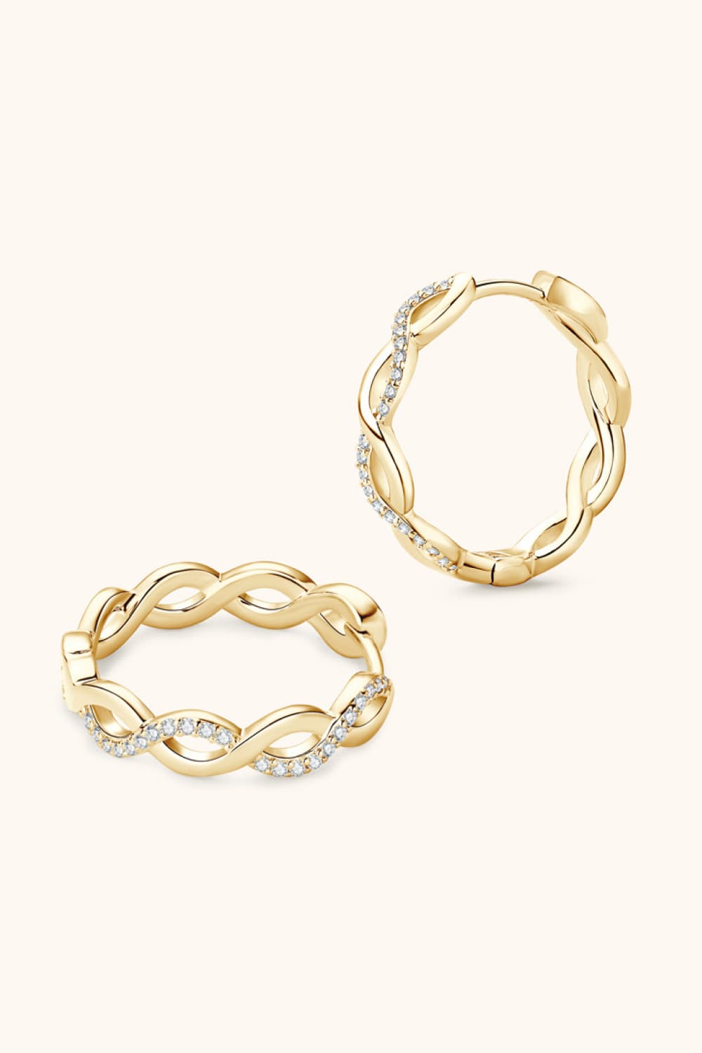 Sparkala™ Crisscross Hoop Earrings by Sparkala