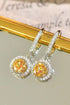 Platinum-Plated 2 Carat Sparkala™ Drop Earrings - DestGlow