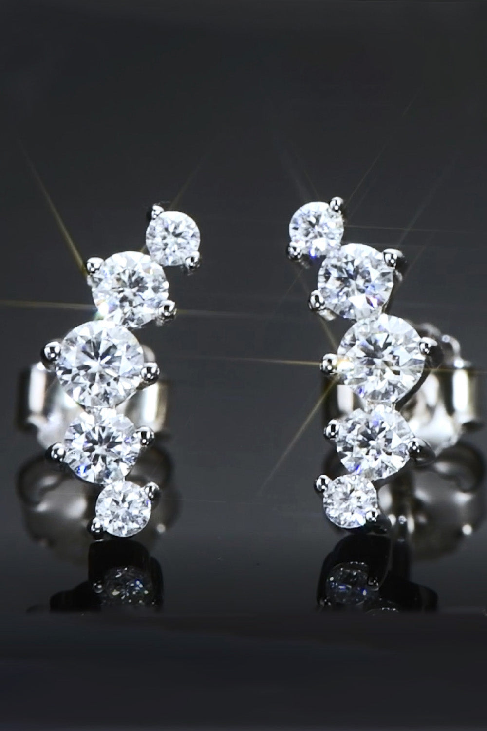 All You Need Sparkala™ Platinum-Plated Earrings - DestGlow