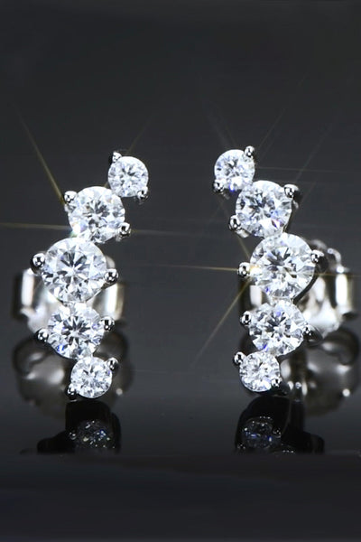 All You Need Sparkala™ Platinum-Plated Earrings - DestGlow