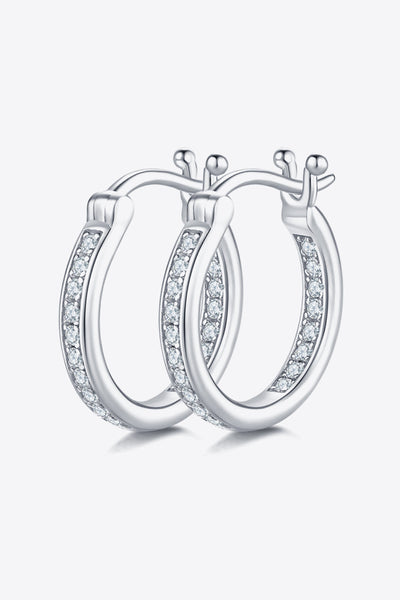 Adored Sparkala™ Platinum-Plated 925 Sterling Silver Earrings - DestGlow