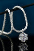 1 Carat Sparkala™ Platinum-Plated 925 Sterling Silver Necklace - DestGlow