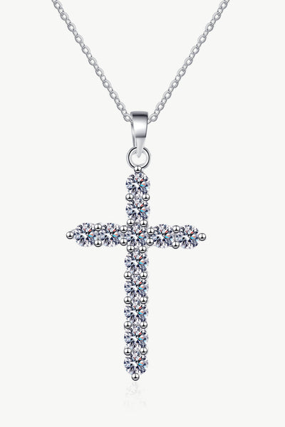 Sparkala™ Cross Pendant Chain Necklace - DestGlow