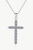Sparkala™ Cross Pendant Chain Necklace - DestGlow