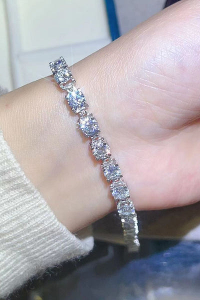 10 Carat Sparkala™ Tennis Bracelet (Platinum over Pure Sterling Silver) - DestGlow