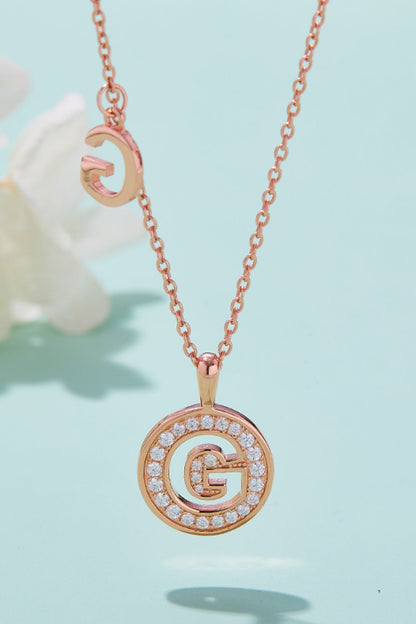 Sparkala™ A to J Pendant Necklace - DestGlow