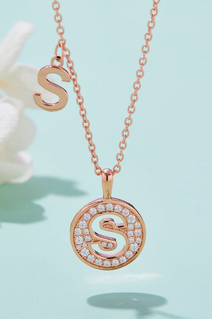 Adored Sparkala™ K to T Pendant Necklace - DestGlow