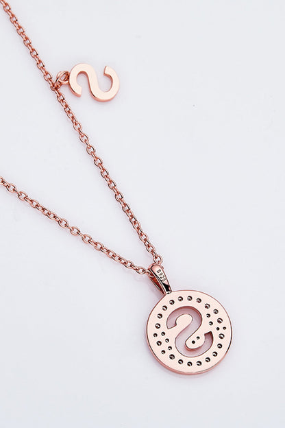 Adored Sparkala™ K to T Pendant Necklace - DestGlow