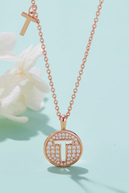 Adored Sparkala™ K to T Pendant Necklace - DestGlow