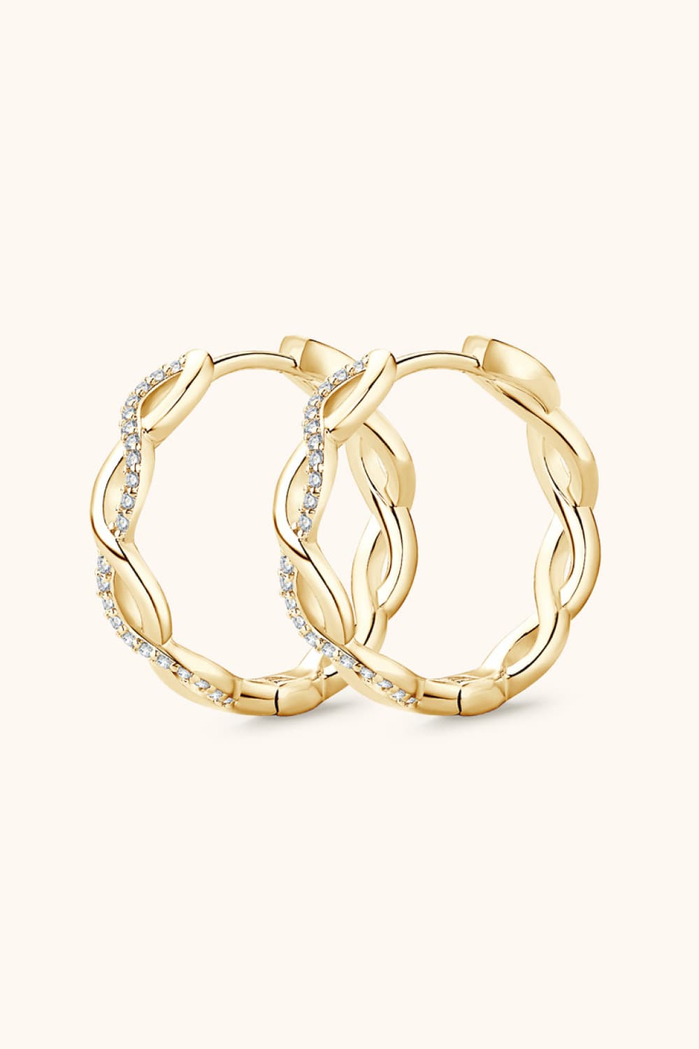 Sparkala™ Crisscross Hoop Earrings by Sparkala