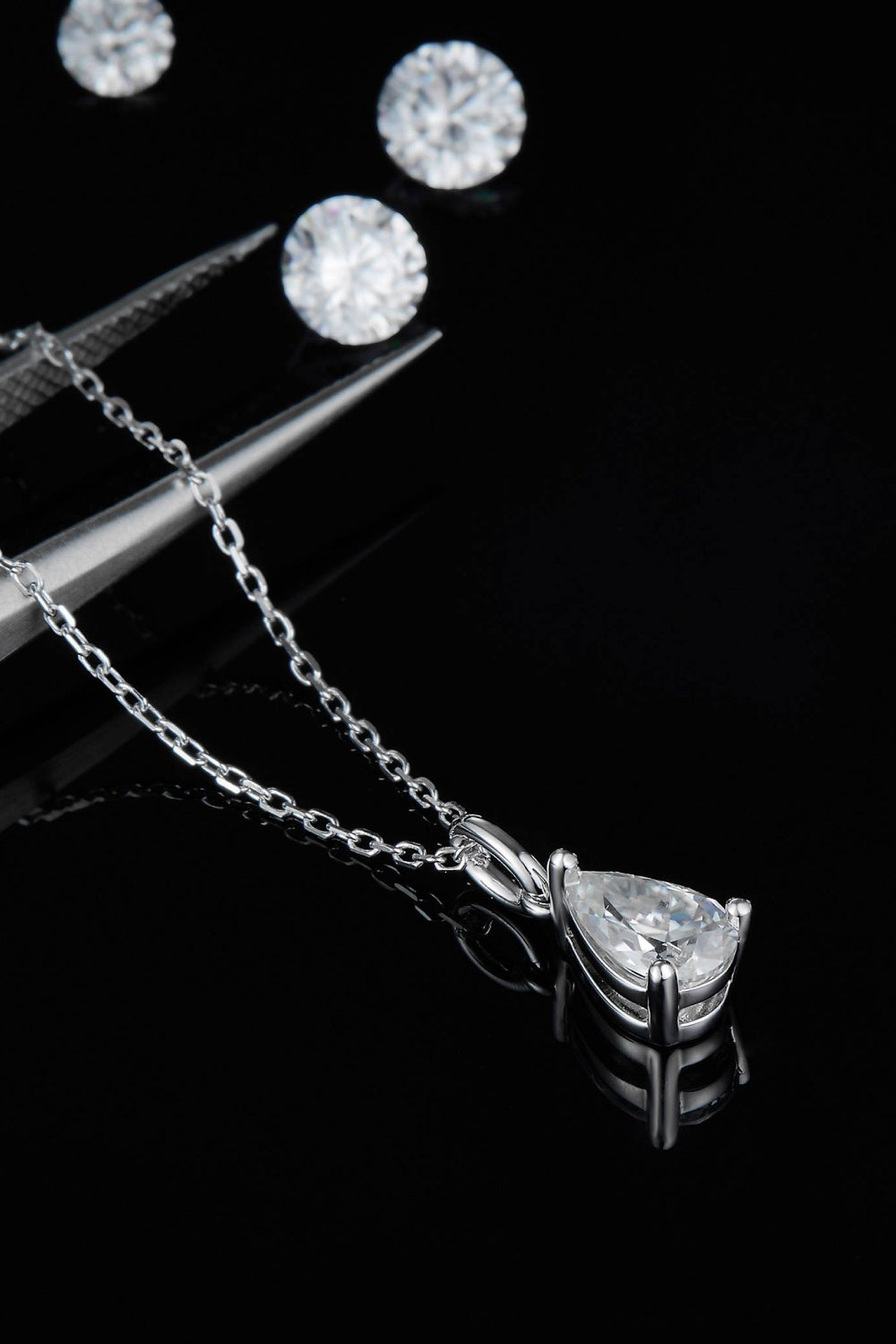 1 Carat Sparkala™ Platinum-Plated 925 Sterling Silver Necklace - DestGlow