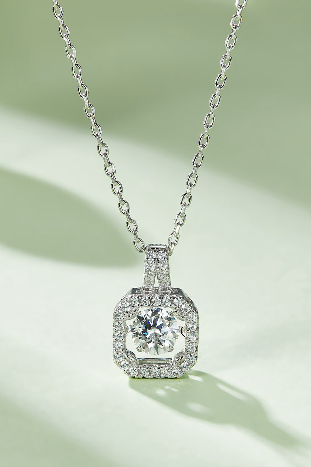 Adored Sparkala™ Platinum-Plated 925 Sterling Silver Necklace - DestGlow