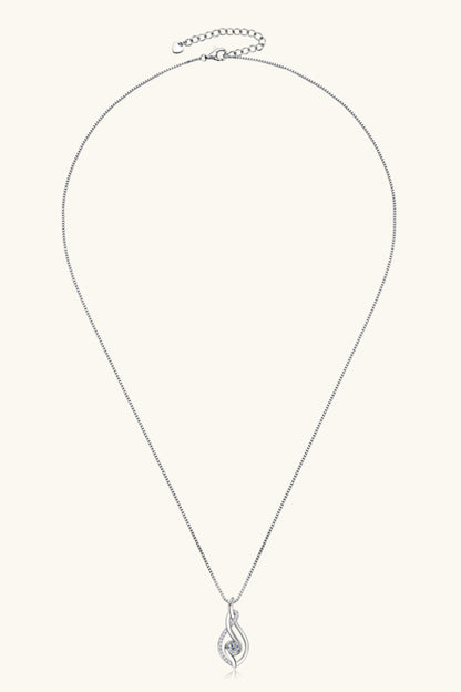 Sparkala™ Platinum-Plated 925 Sterling Silver Necklace - DestGlow