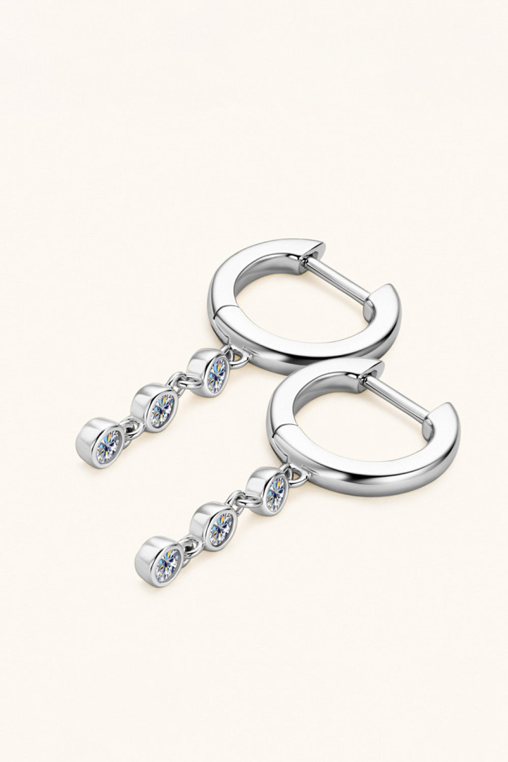 Sparkala™ Decor Platinum-Plated 925 Sterling Silver Earrings - DestGlow