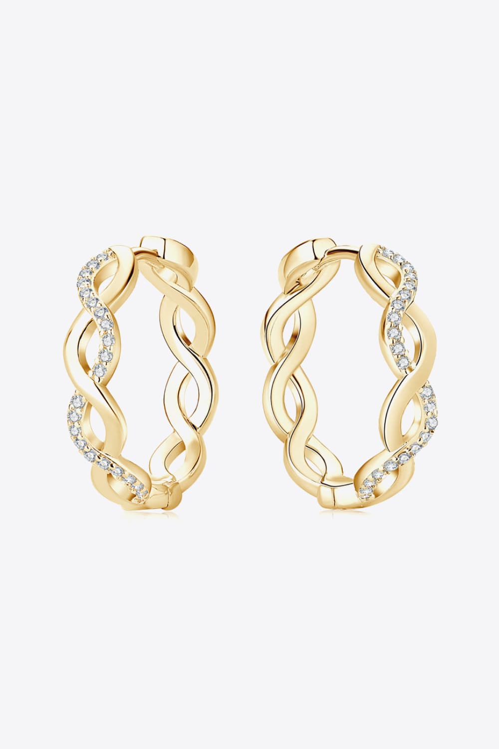 Sparkala™ Crisscross Hoop Earrings by Sparkala