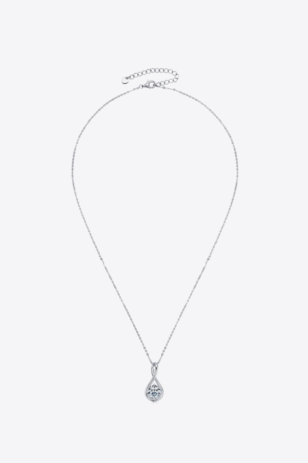 2 Carat Sparkala™ Platinum-Plated 925 Sterling Silver Necklace - DestGlow