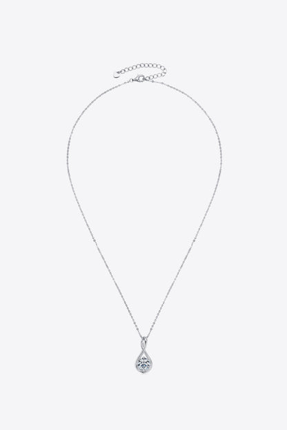 2 Carat Sparkala™ Platinum-Plated 925 Sterling Silver Necklace - DestGlow