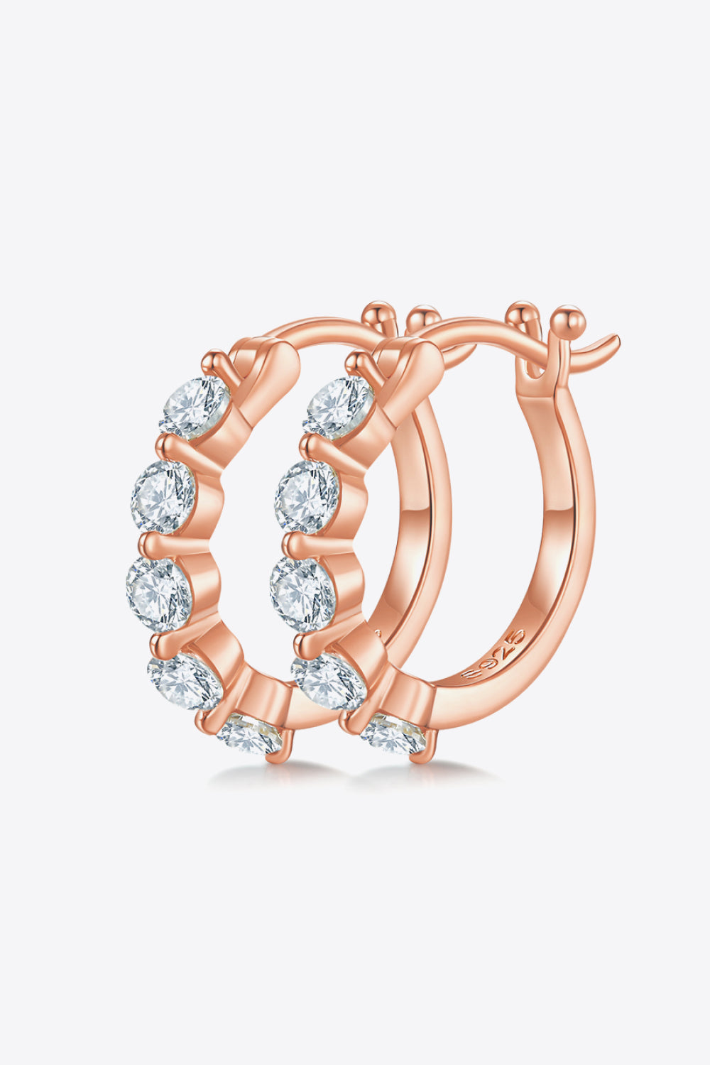 Adored 1 Carat Sparkala™ Platinum-Plated 925 Sterling Silver Earrings - DestGlow