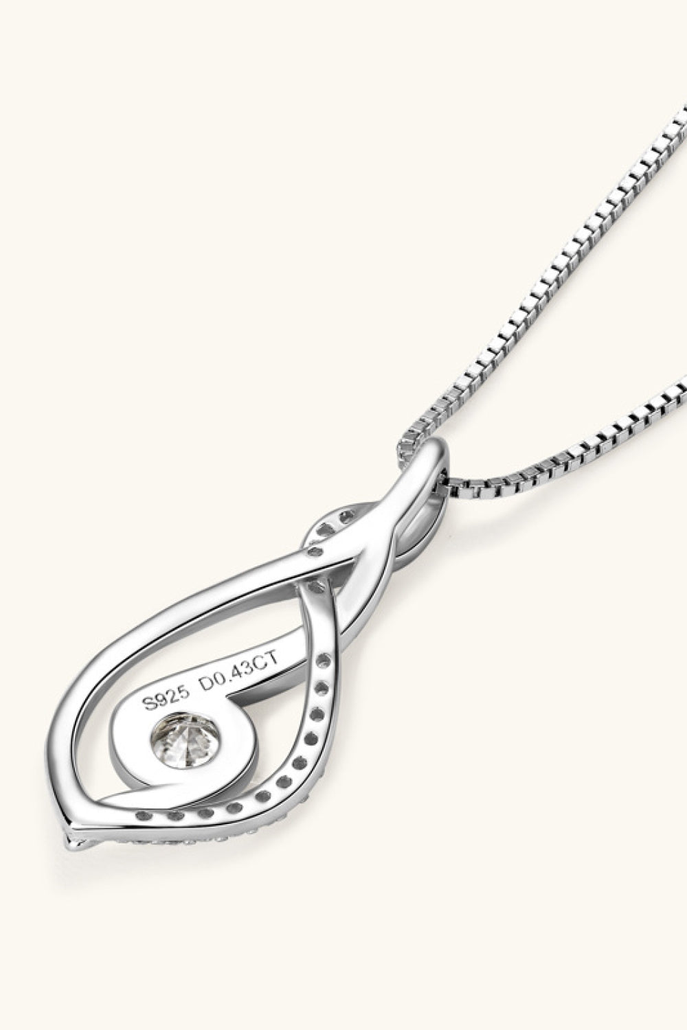 Sparkala™ Platinum-Plated 925 Sterling Silver Necklace - DestGlow